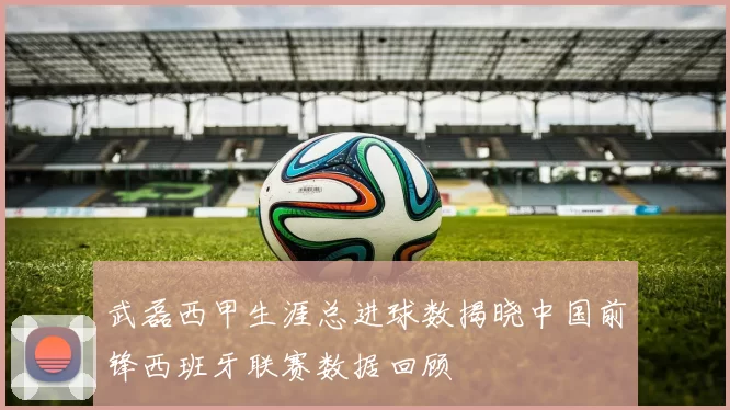 武磊西甲生涯总进球数揭晓中国前锋西班牙联赛数据回顾